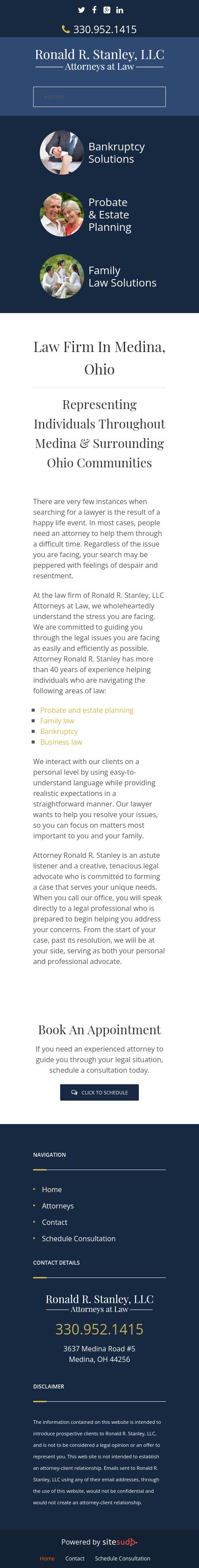 Ronald R. Stanley Attorneys at Law LLC - Medina OH Lawyers