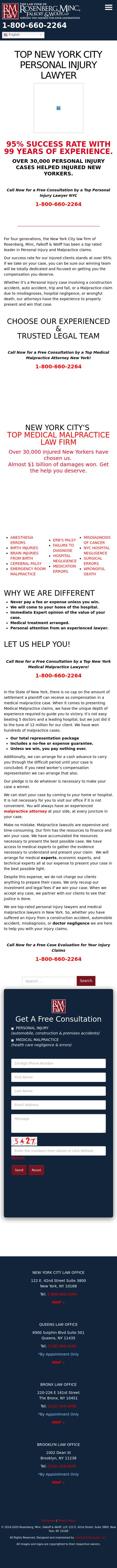 Rosenberg, Minc, Falkoff & Wolff, LLP - Astoria NY Lawyers