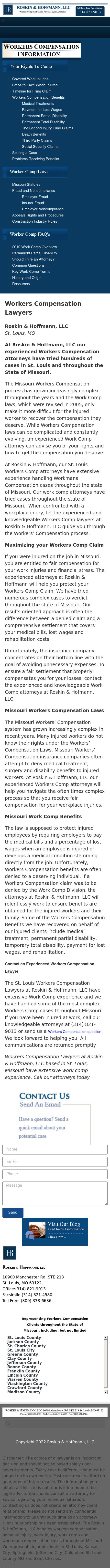 Roskin & Hoffmann, LLC - St. Louis MO Lawyers
