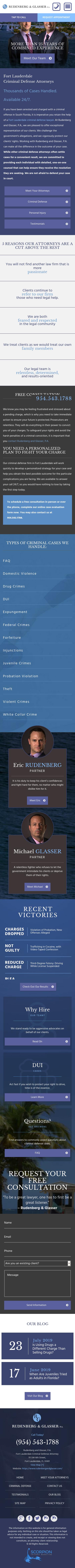 Rudenberg and Glasser, P.A. - Fort Lauderdale FL Lawyers