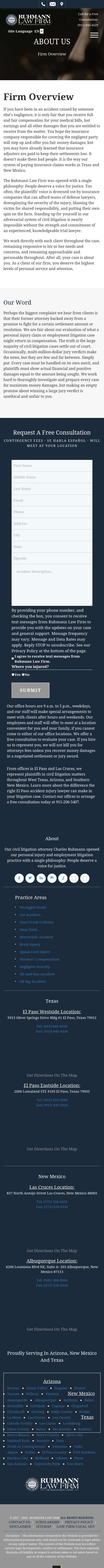 Ruhmann Law Firm - Las Cruces NM Lawyers