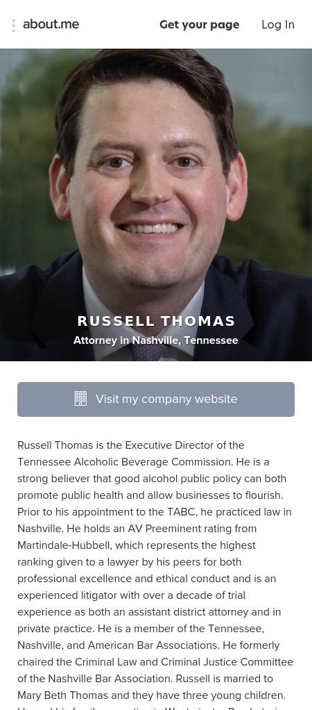 Russell F. Thomas, Attorney - Nashville TN Lawyers