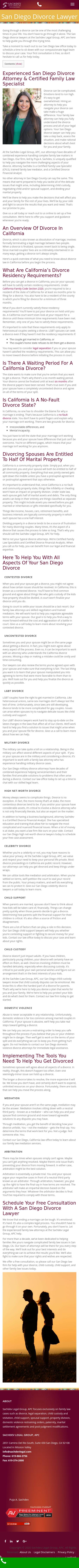Sachdev Legal Group, APC - San Diego CA Lawyers