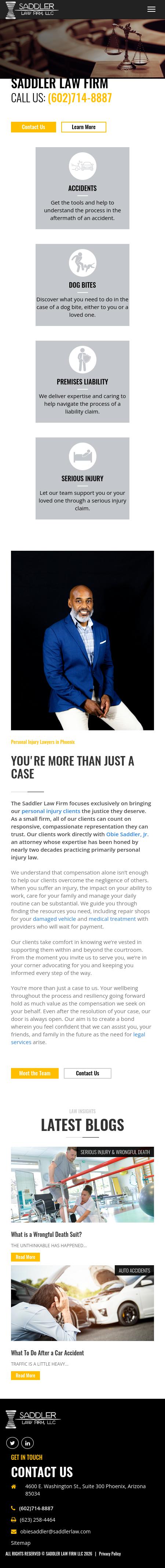 Saddler Law Firm - Phoenix AZ Lawyers