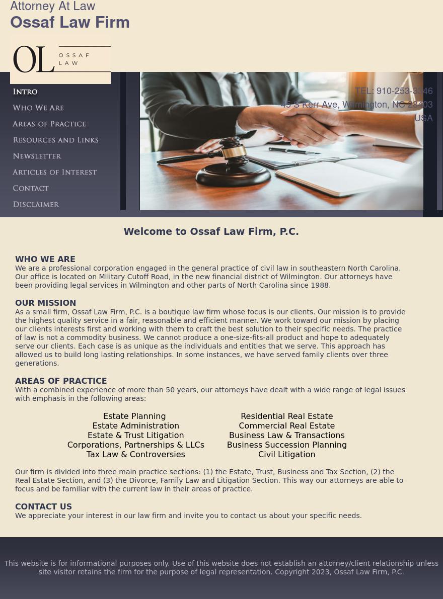 Saffo Law Firm PC - Wilmington NC Lawyers