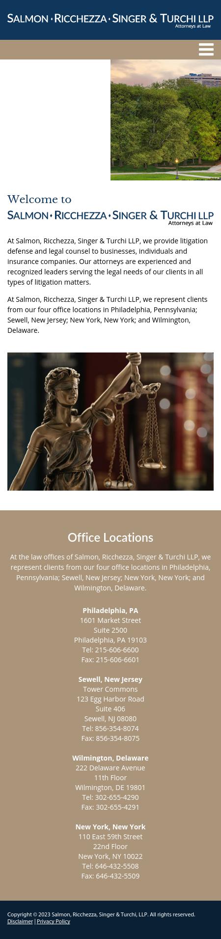 Salmon, Ricchezza, Singer & Turchi, LLP - New York NY Lawyers