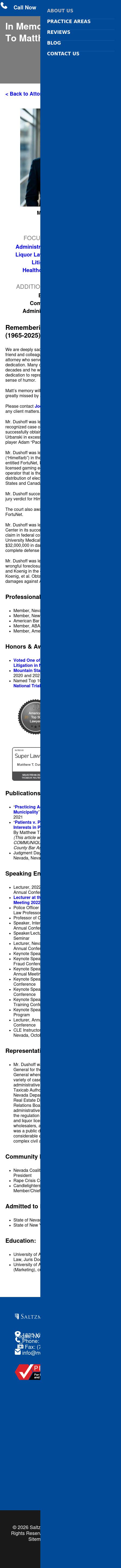 Saltzman Mugan Dushoff, LLC - Las Vegas NV Lawyers