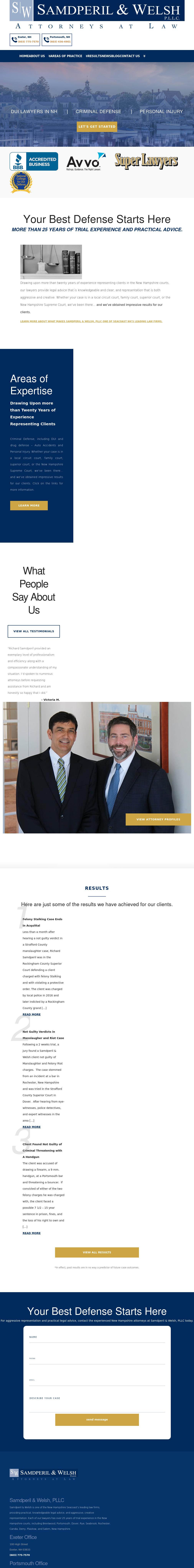 Samdperil & Welsh, PLLC - Exeter NH Lawyers