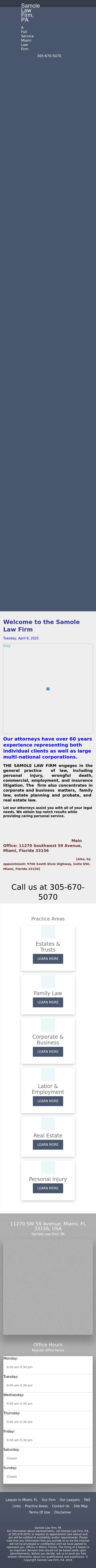 Samole Law Firm, P.A. - Miami FL Lawyers