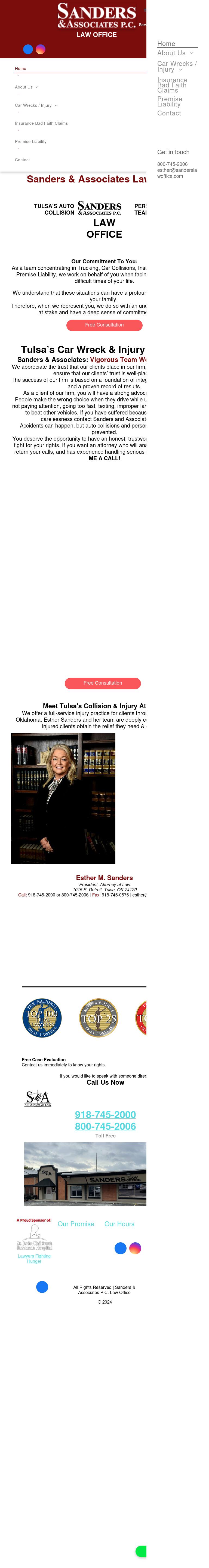 Sanders & Associates, P.C. - Tulsa OK Lawyers