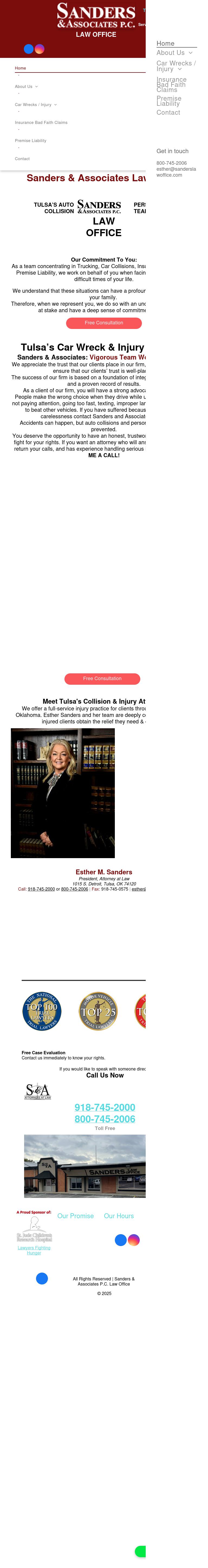 Sanders & Associates, P.C. - Tulsa OK Lawyers