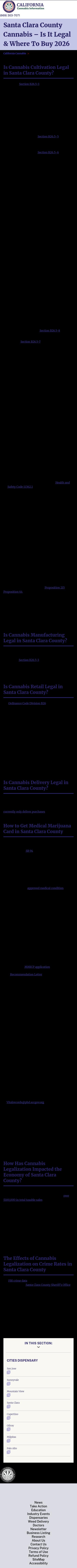 Santa Clara County Cannabis - Los Gatos CA Lawyers