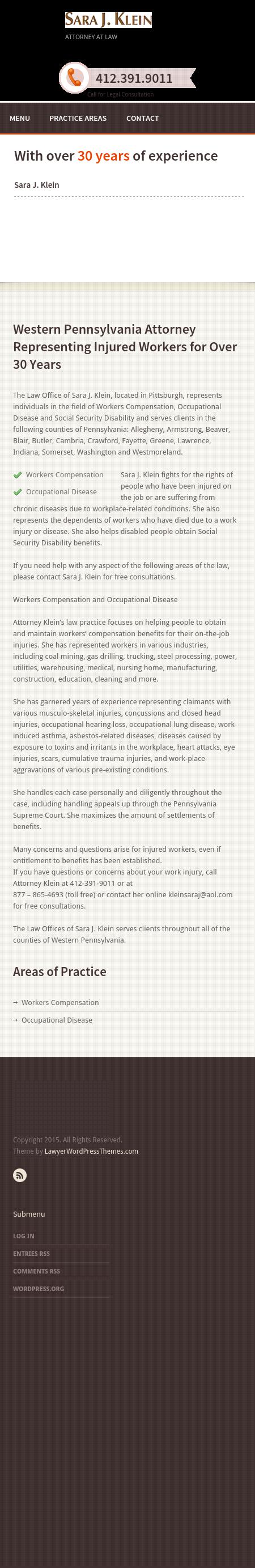 Sara J. Klein - Pittsburgh PA Lawyers