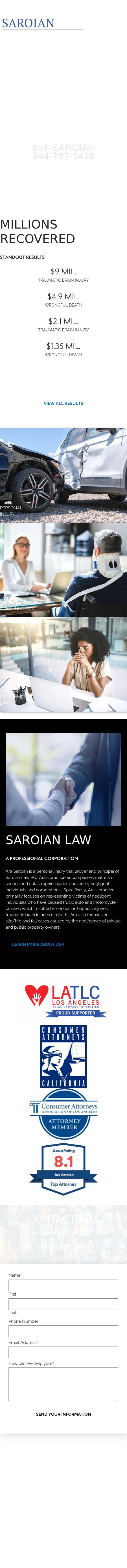 Saroian Law - Sherman Oaks CA Lawyers