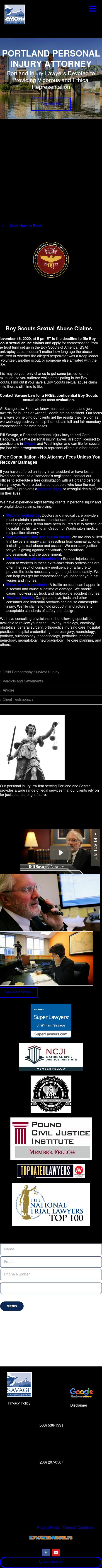 Savage Law Firm - Portland OR Lawyers
