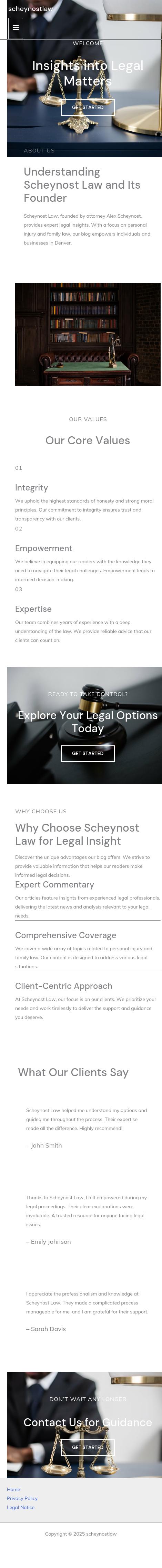 Scheynost Law Offices, P.S.C. - Louisville KY Lawyers