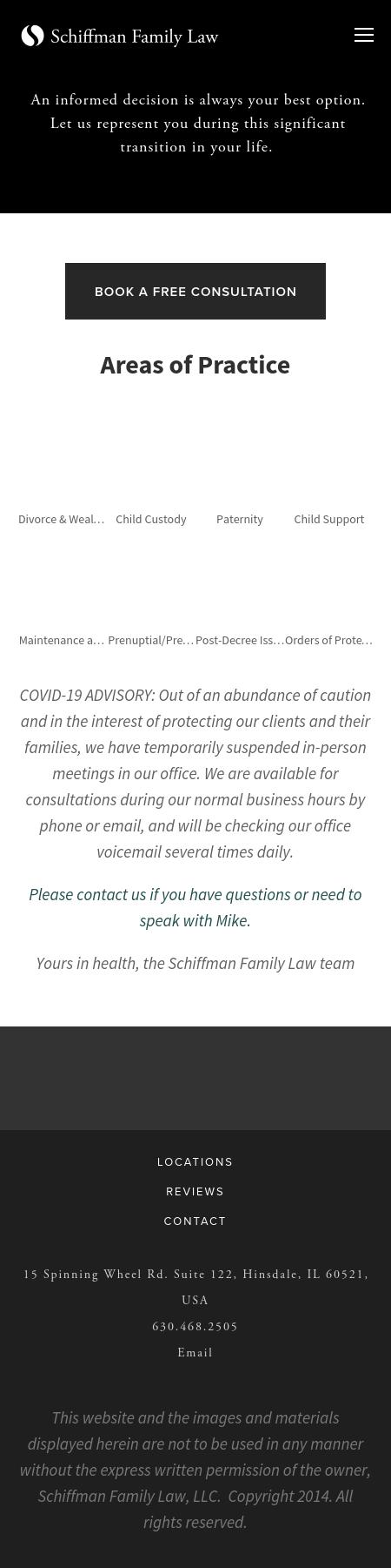 Schiffman Family Law, LLC - Hinsdale IL Lawyers