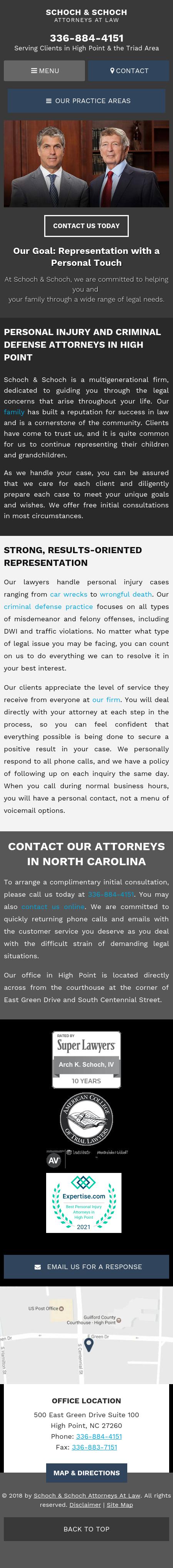 Schoch & Schoch - High Point NC Lawyers