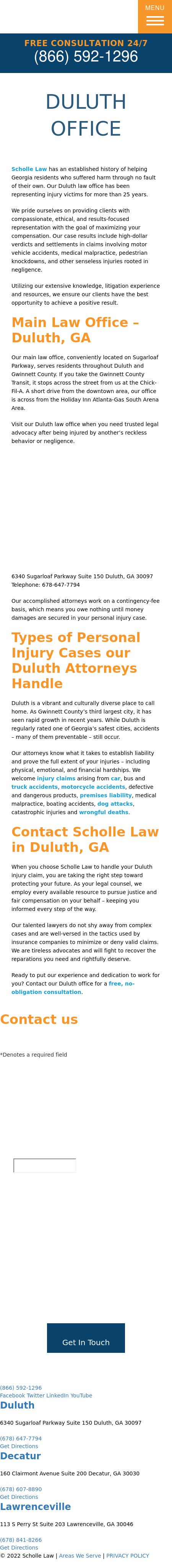  - Duluth GA Lawyers