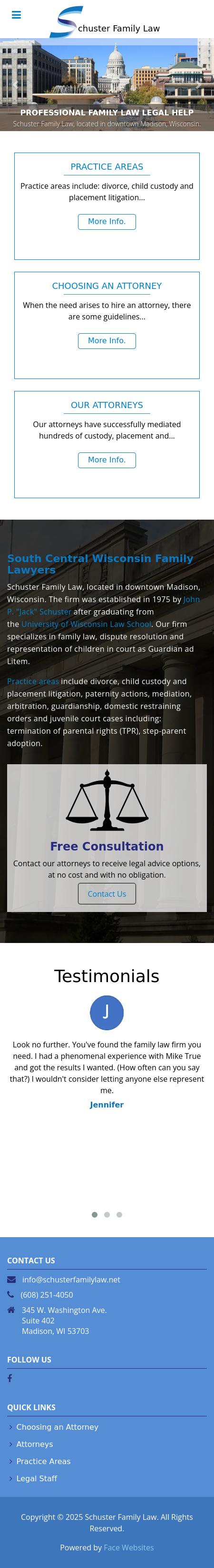 Schuster Law Offices - Madison WI Lawyers