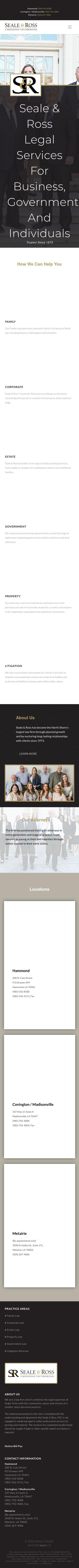 Seale & Ross - Baton Rouge LA Lawyers