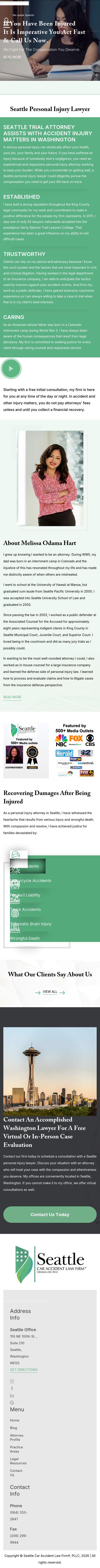Seattle Car Accident Law Firm - Seattle WA Lawyers