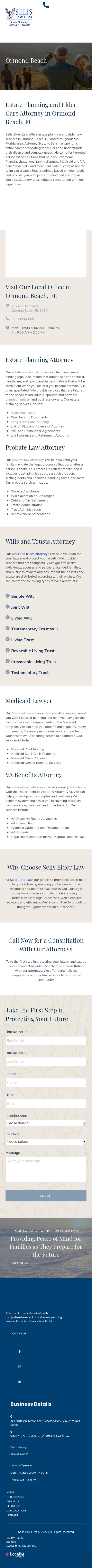 Selis Law Firm - Ormond Beach FL Lawyers
