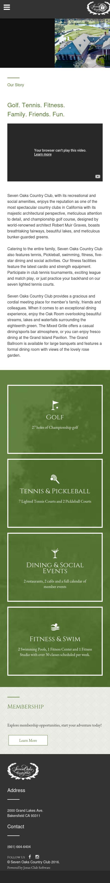 Seven Oaks Country Club - Bakersfield CA Lawyers