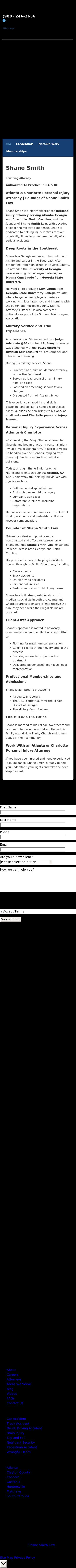 Shane Smith Law - Charlotte NC Lawyers
