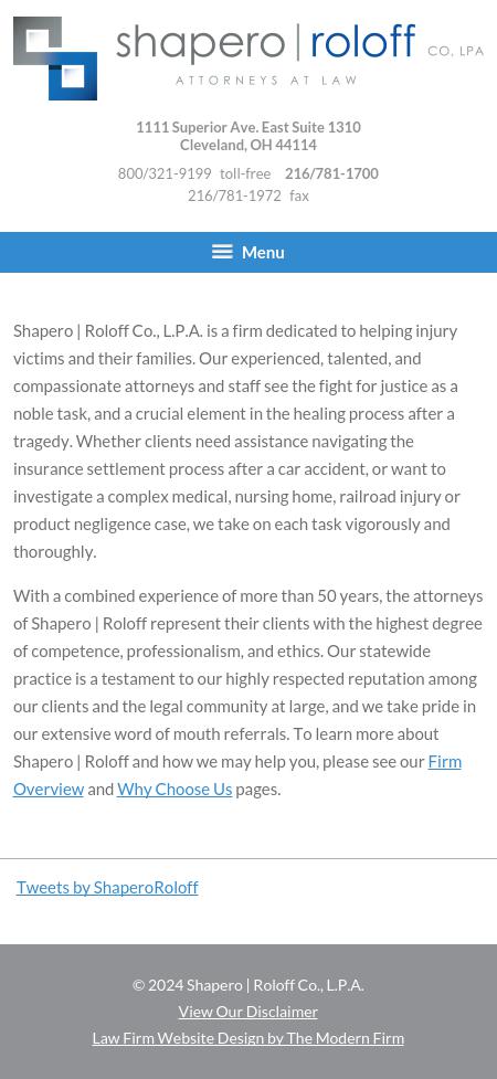 Shapero Roloff Co - Cleveland OH Lawyers