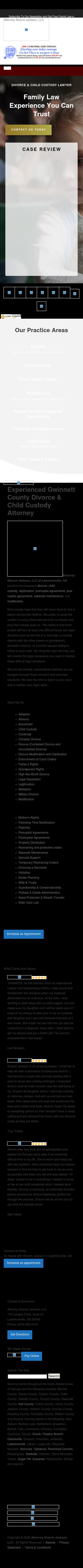 Attorney Sharon Jackson, LLC - Lawrenceville GA Lawyers