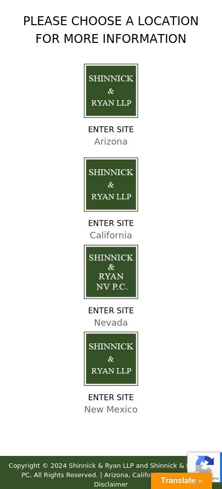 Shinnick & Ryan NV P.C. - Reno NV Lawyers