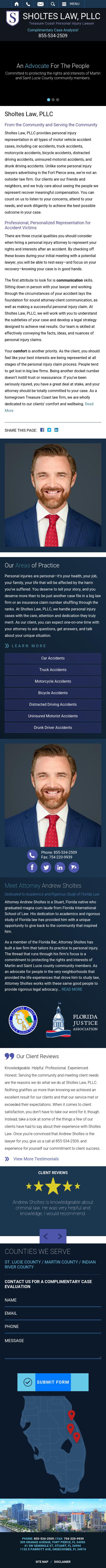 Sholtes Law, PLLC - Stuart FL Lawyers