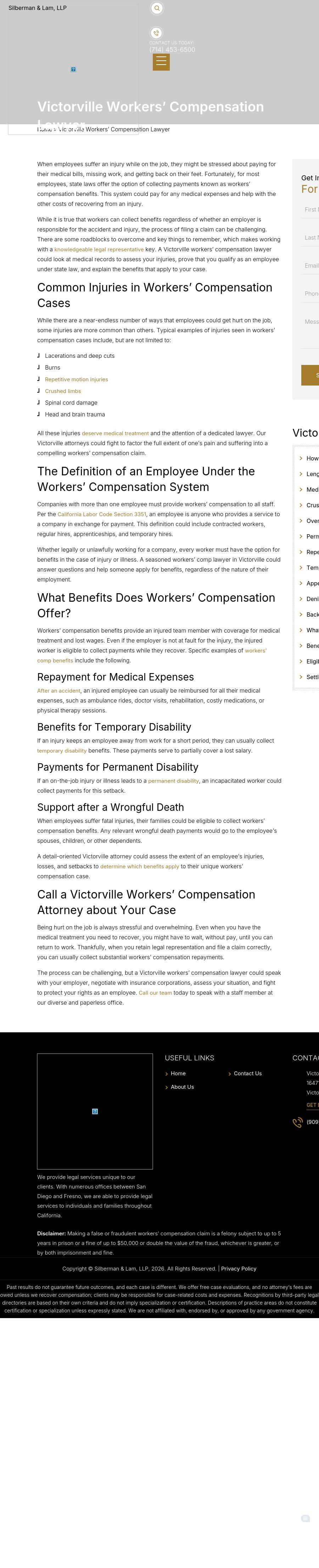 Silberman & Lam, LLP - Victorville CA Lawyers