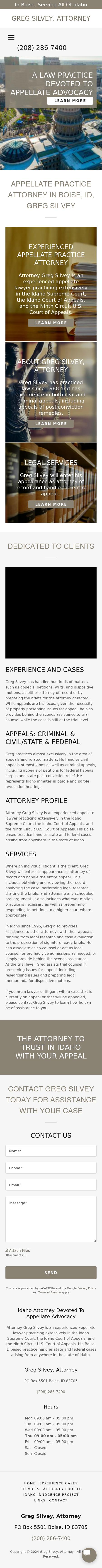 Silvey Greg - Kuna ID Lawyers