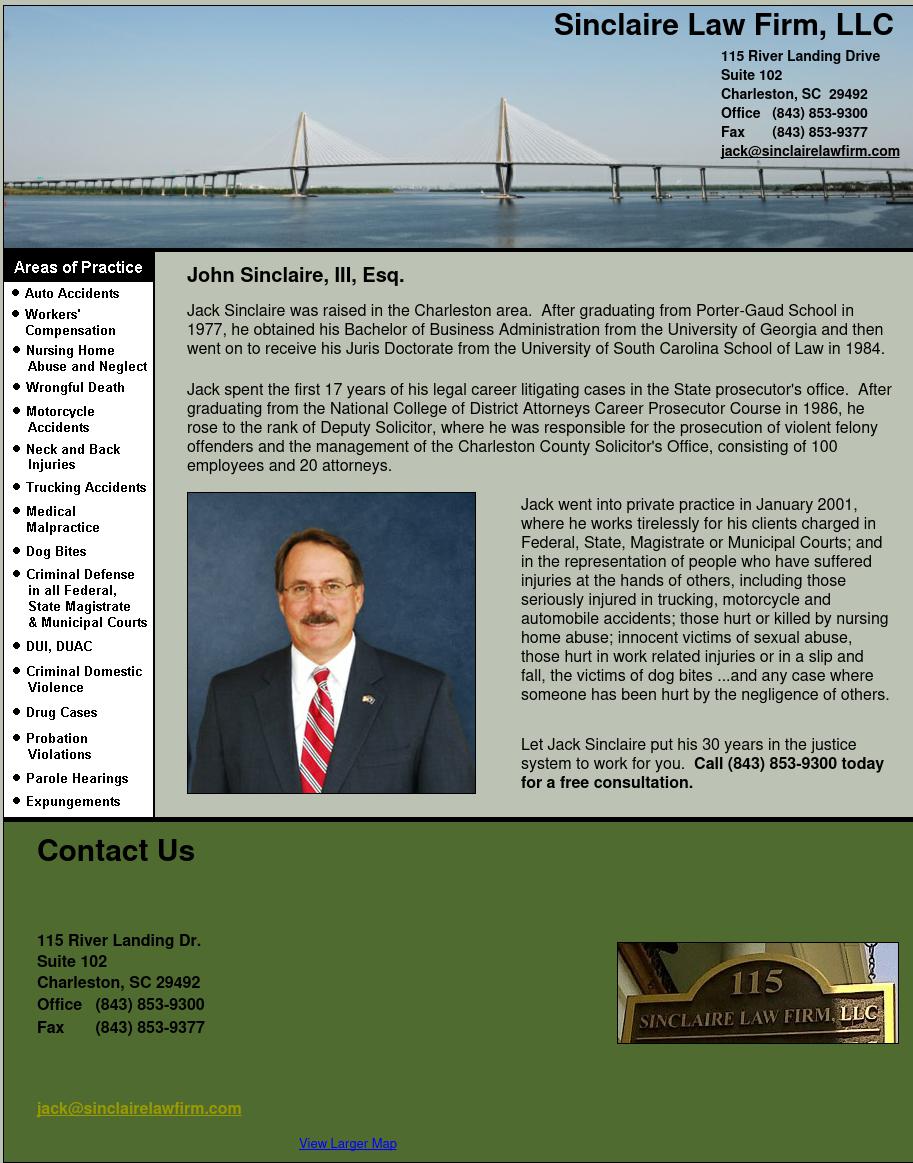 Sinclaire Law Firm LLC - Daniel Island SC Lawyers