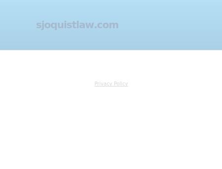 Sjoquist Law LLC - St. Paul MN Lawyers