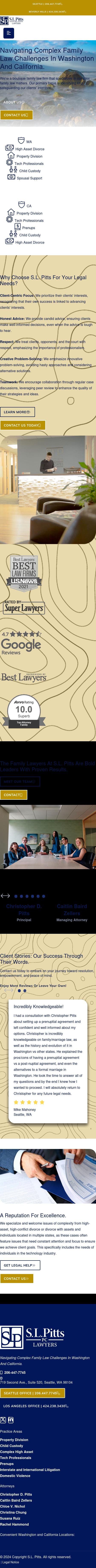 S.L. Pitts & Associates PLLC - Seattle WA Lawyers