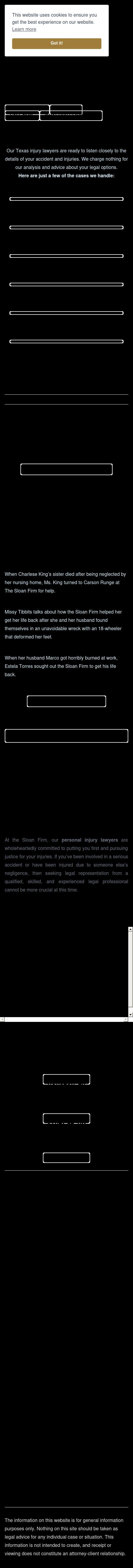 Sloan Firm - Longview TX Lawyers