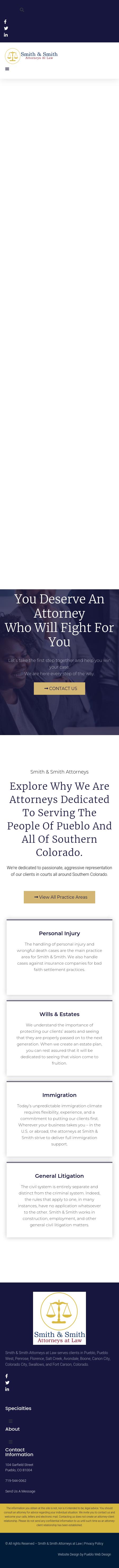 Smith, Mickey W - Pueblo CO Lawyers