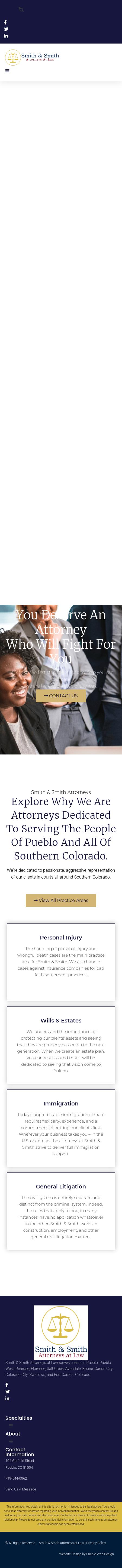 Smith, Mickey W - Pueblo CO Lawyers