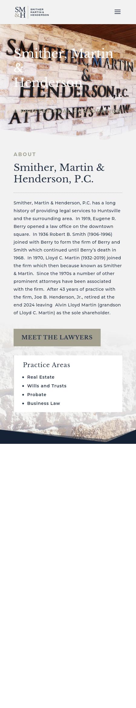 Smither, Martin, Henderson & Blazek, P.C. - Huntsville TX Lawyers