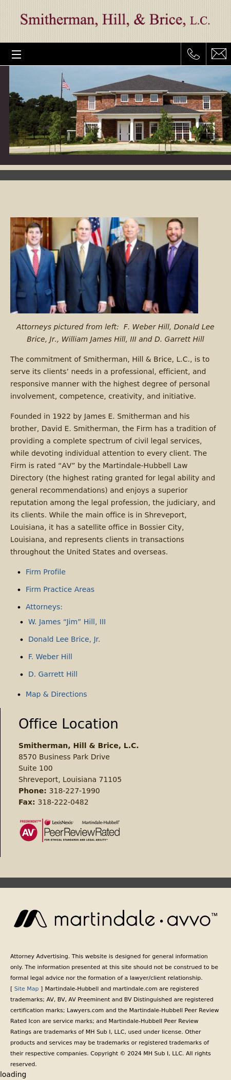 Smitherman Law Firm the - Shreveport LA Lawyers