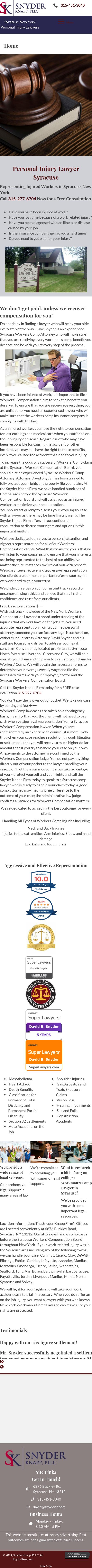 Snyder Law Firm PLLC - Syracuse NY Lawyers