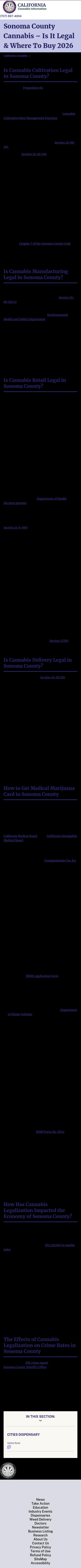 Sonoma County Cannabis - Sonoma CA Lawyers