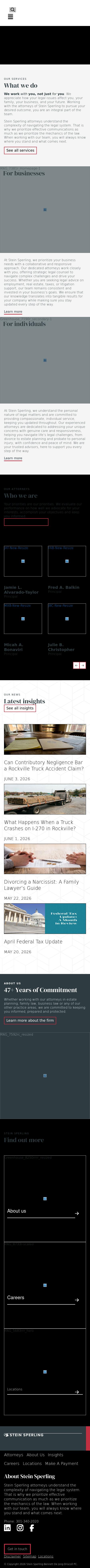 Stein Sperling - Rockville MD Lawyers