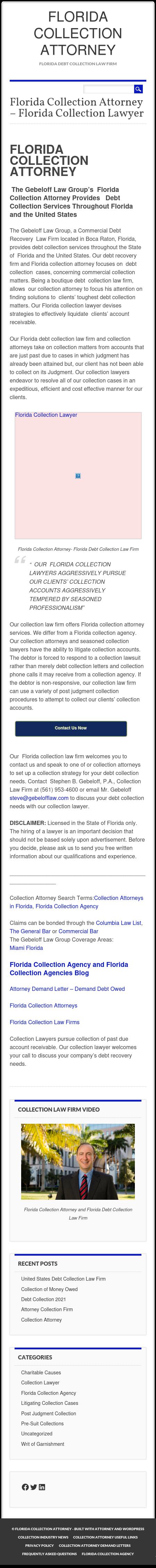 Stephen B. Gebeloff, P.A. - Boca Raton FL Lawyers