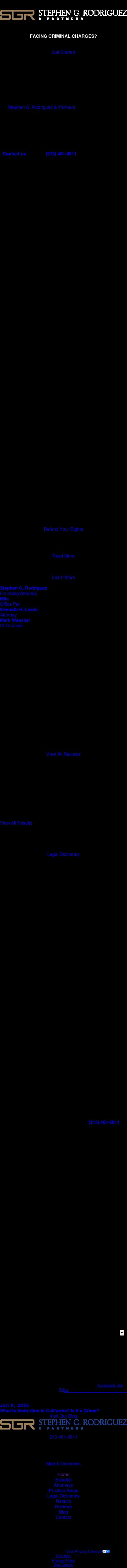 Stephen G. Rodriguez & Partners  - Los Angeles CA Lawyers