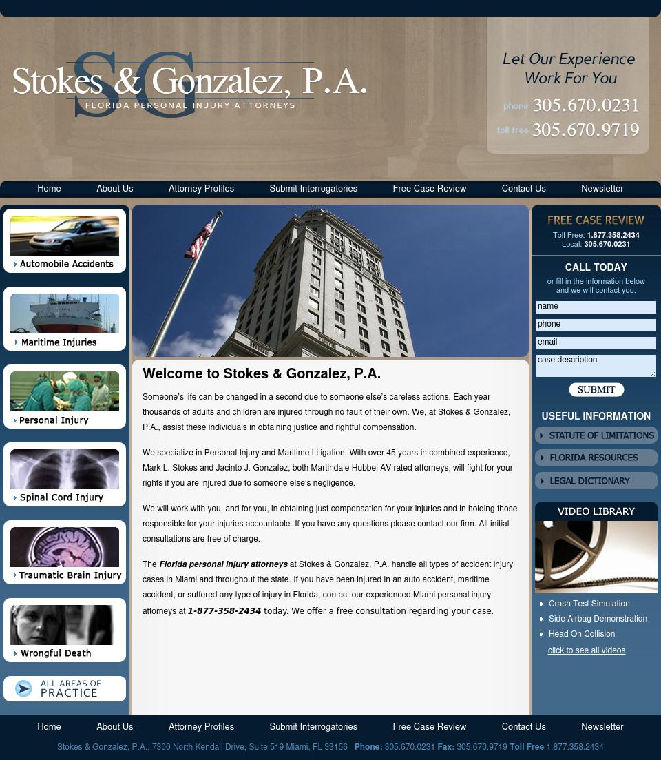 Stokes & Gonzales Pa - Miami FL Lawyers