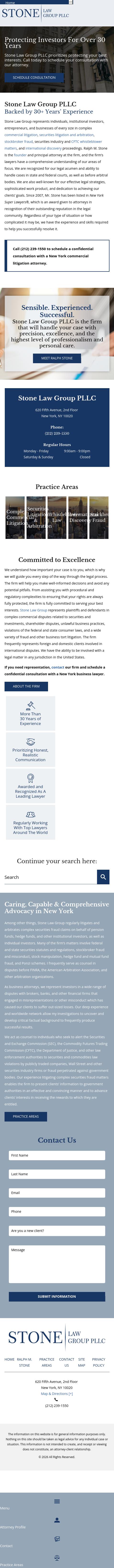 Stone Law Group PLLC - New York NY Lawyers